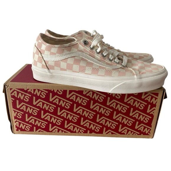 Vans Old Skool Tapered Eco Theory Pink Checkerboard Size 8.5 Women  7 Men w/ Box - Picture 10 of 11